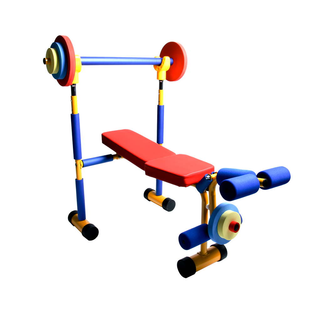 Akicon Fun and Fitness Exercise Equipment for Kids Weight Bench